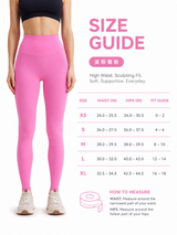 SculptFlex Brushed High Waist Yoga Leggings for Women