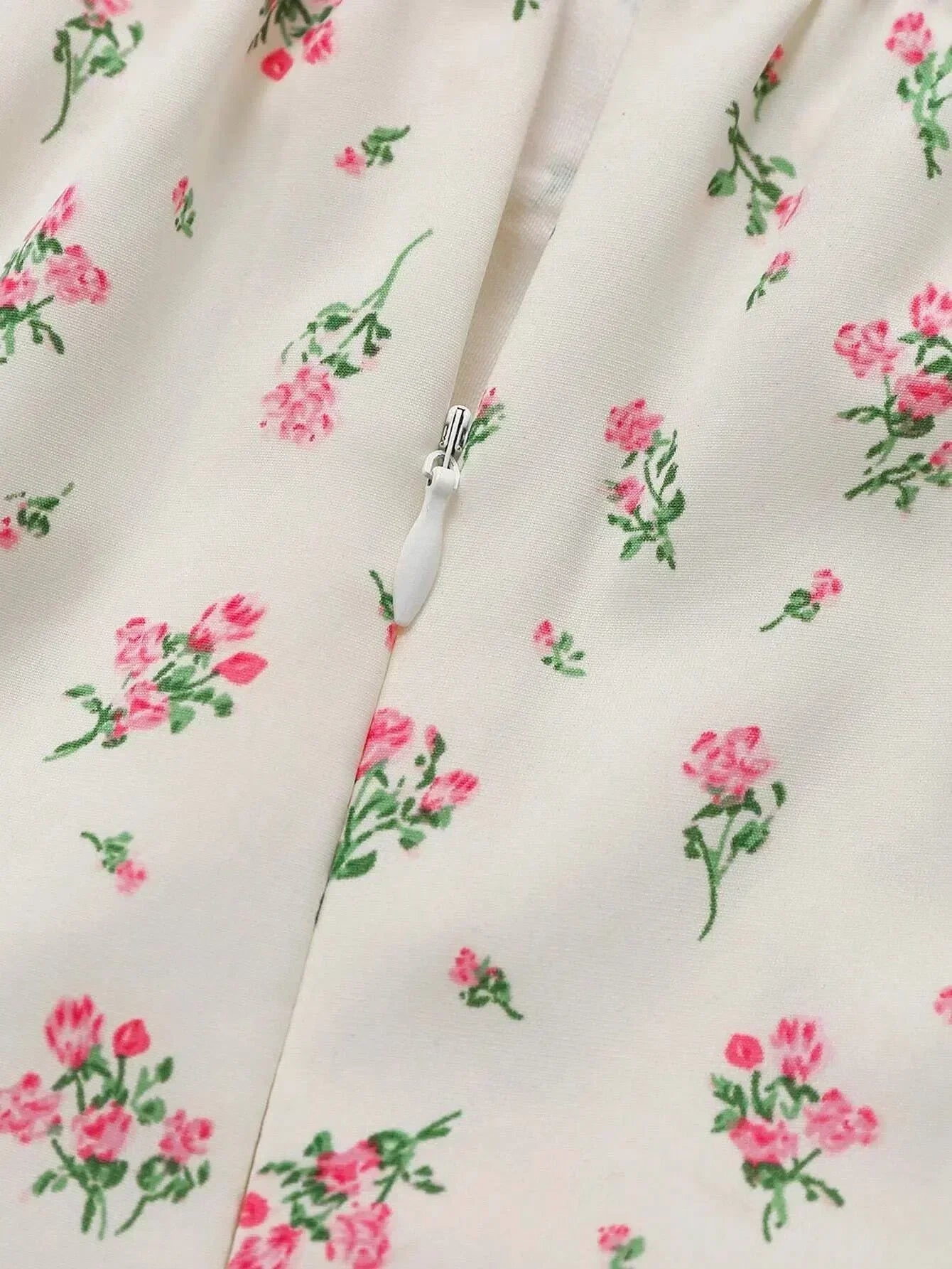 Clistos floral ruched mini dress with spaghetti straps - View 8 | Clistos