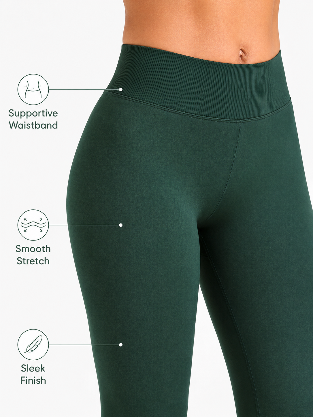 SculptFlex Essential High Waisted Yoga Leggings for Women
