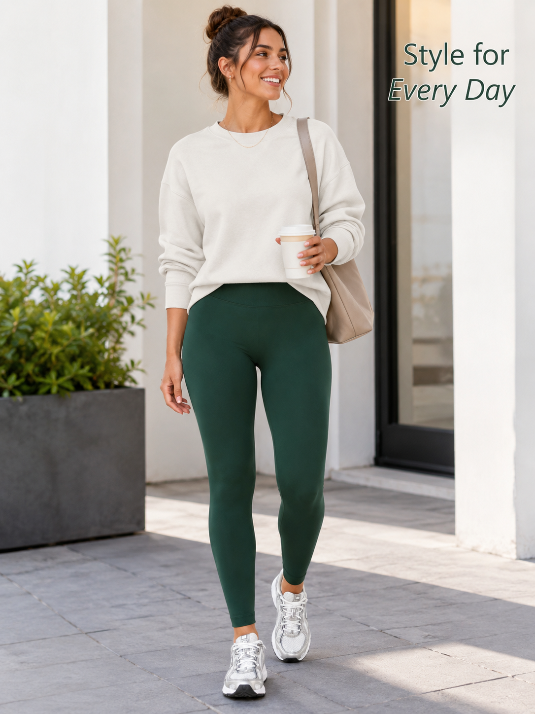 SculptFlex Essential High Waisted Yoga Leggings for Women