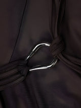 Clistos off shoulder mini dress with rope belt - View 6 | Clistos