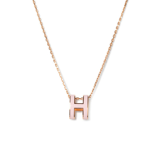 POP H PEDANT PINK GOLD
