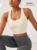 SculptFlex Seamless Wireless Sports Bra for Women