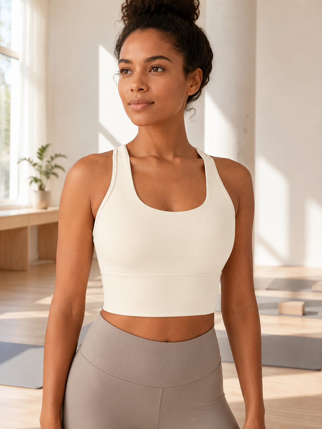 SculptFlex Seamless Wireless Sports Bra for Women