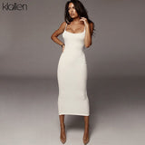 Clistos backless bodycon midi dress - View 11 | Clistos
