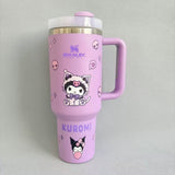 Stanley Kuromi 40 oz insulated tumbler with handle and straw - View 2 | Clistos