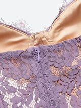 Lace Sweetheart Mini Dress - View 6 | Clistos