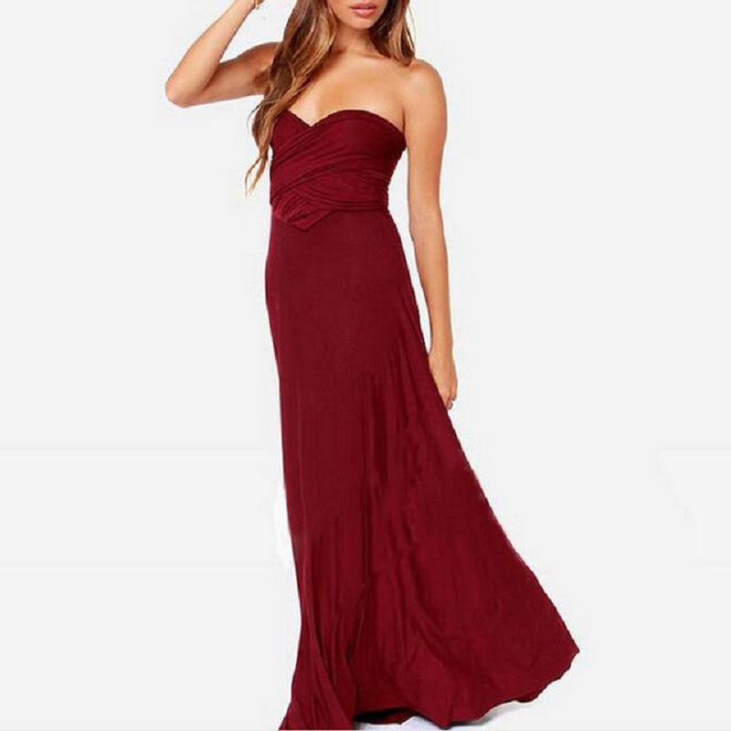 Clistos convertible satin maxi dress - View 15 | Clistos