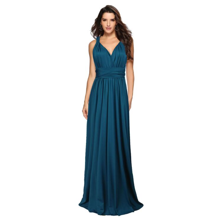 Clistos convertible satin maxi dress - View 18 | Clistos