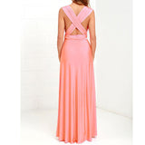 Clistos convertible satin maxi dress - View 14 | Clistos