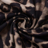 Leopard print backless mini dress - View 6 | Clistos