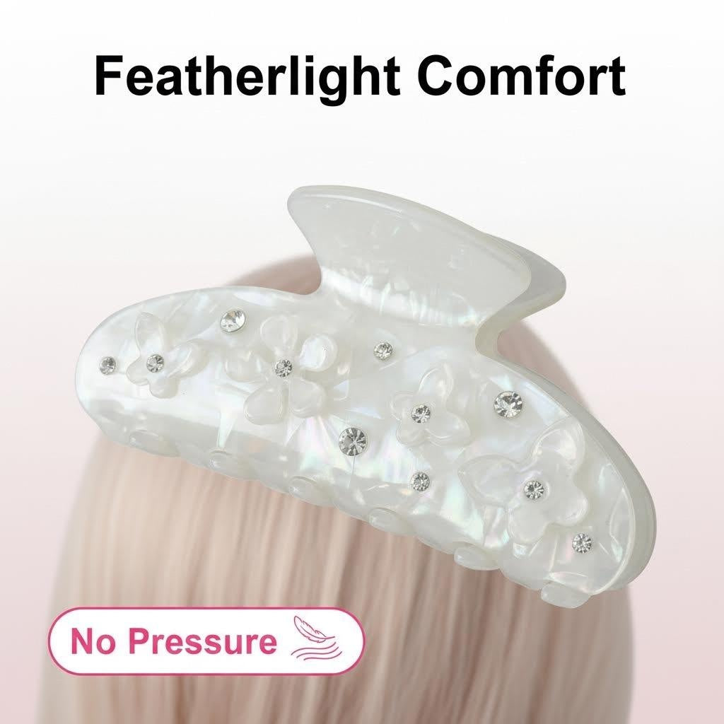 Luxe Iridescent Mermaid Tail Hair Claw