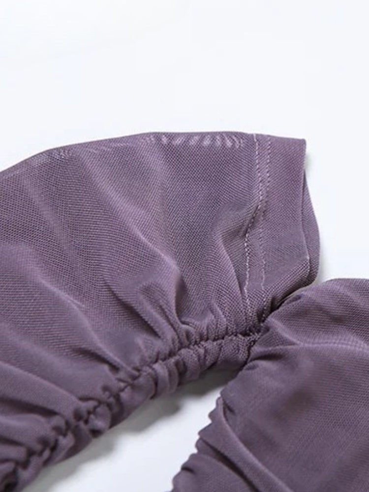 Strapless Ruffled Mini Dress - View 7 | Clistos