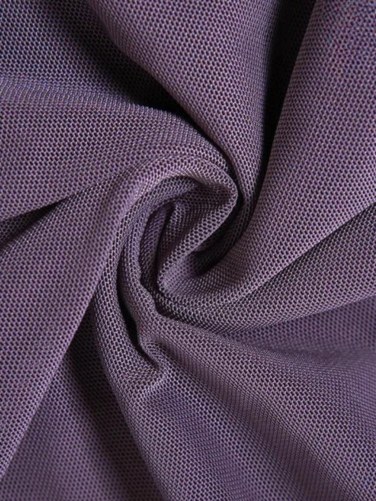 Strapless Ruffled Mini Dress - View 8 | Clistos