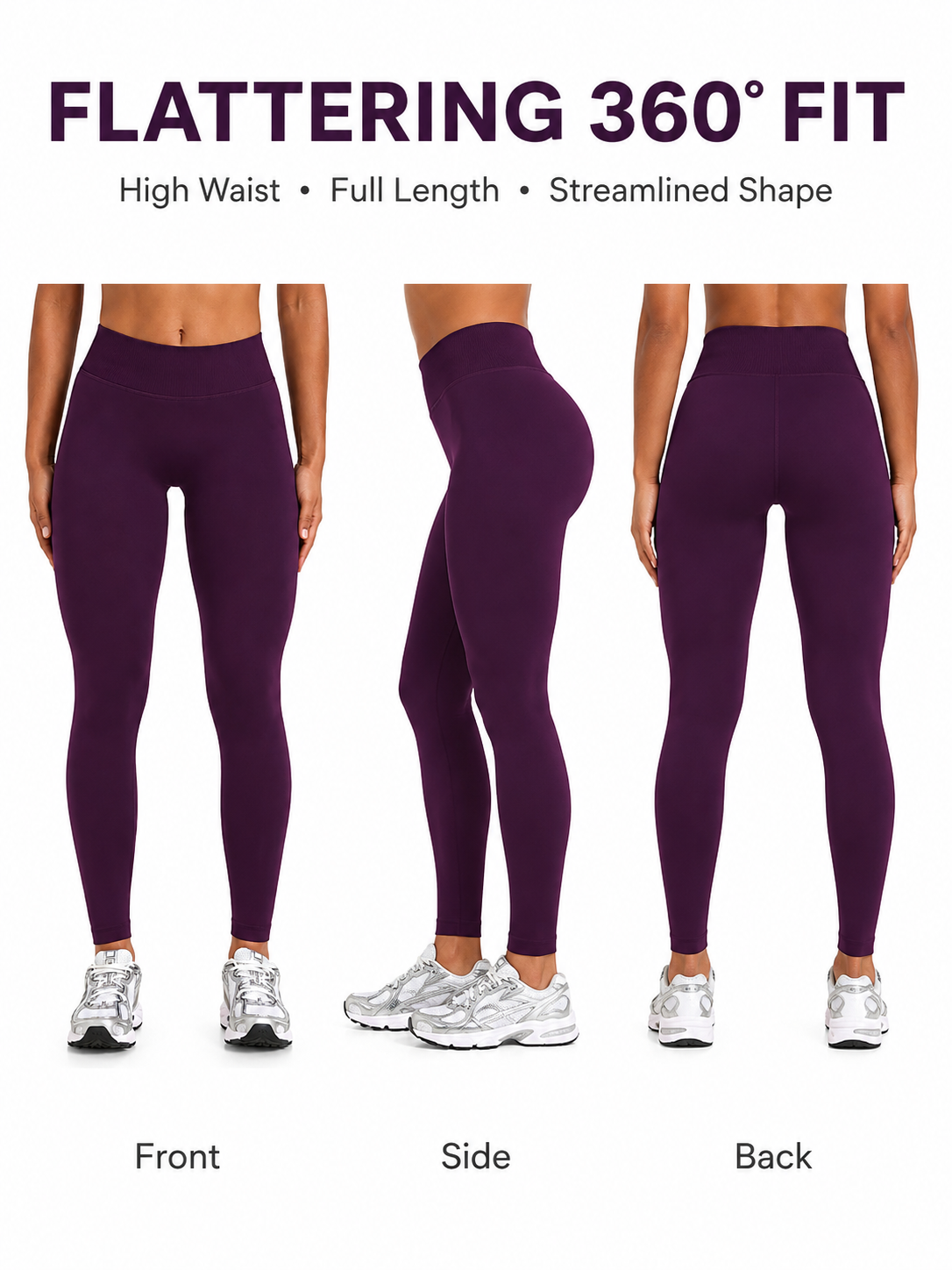 SculptFlex High Waist Yoga Leggings for Women