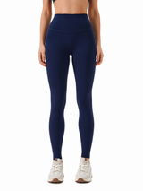 SculptFlex Brushed Navy Yoga Leggings for Women