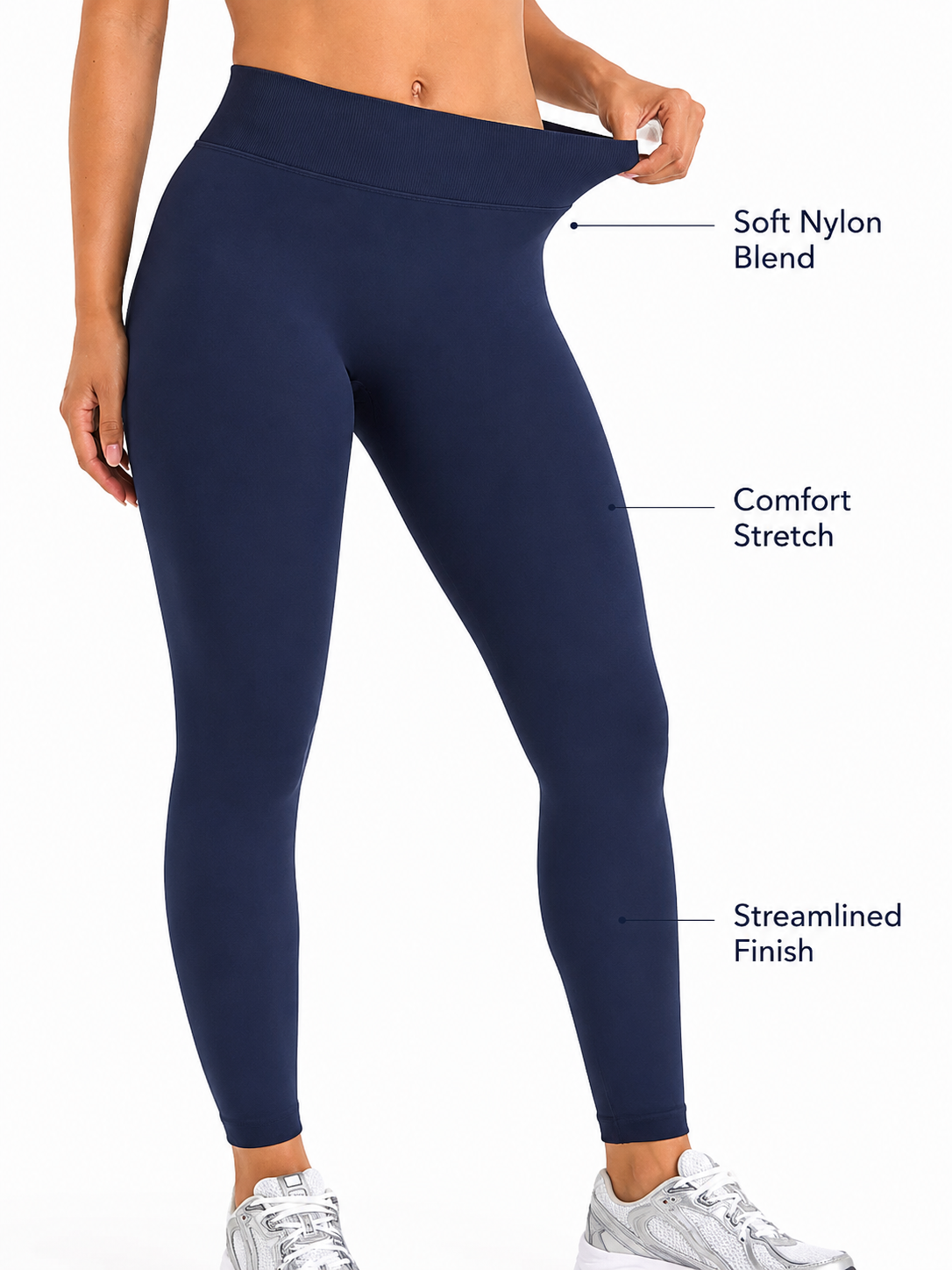 SculptFlex Core High Waisted Yoga Leggings for Women