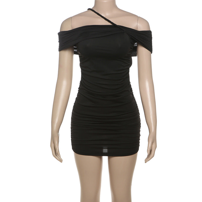 Clistos Off Shoulder Ruched Bodycon Dress - View 6 | Clistos