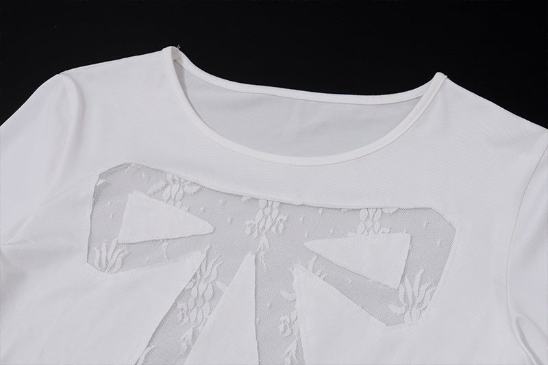 Clistos Lace Trim Crop Top - View 9 | Clistos