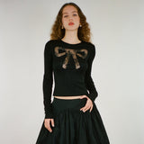 Clistos Lace Trim Crop Top - View 6 | Clistos