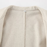 Belted linen midi shirt dress - View 17 | Clistos