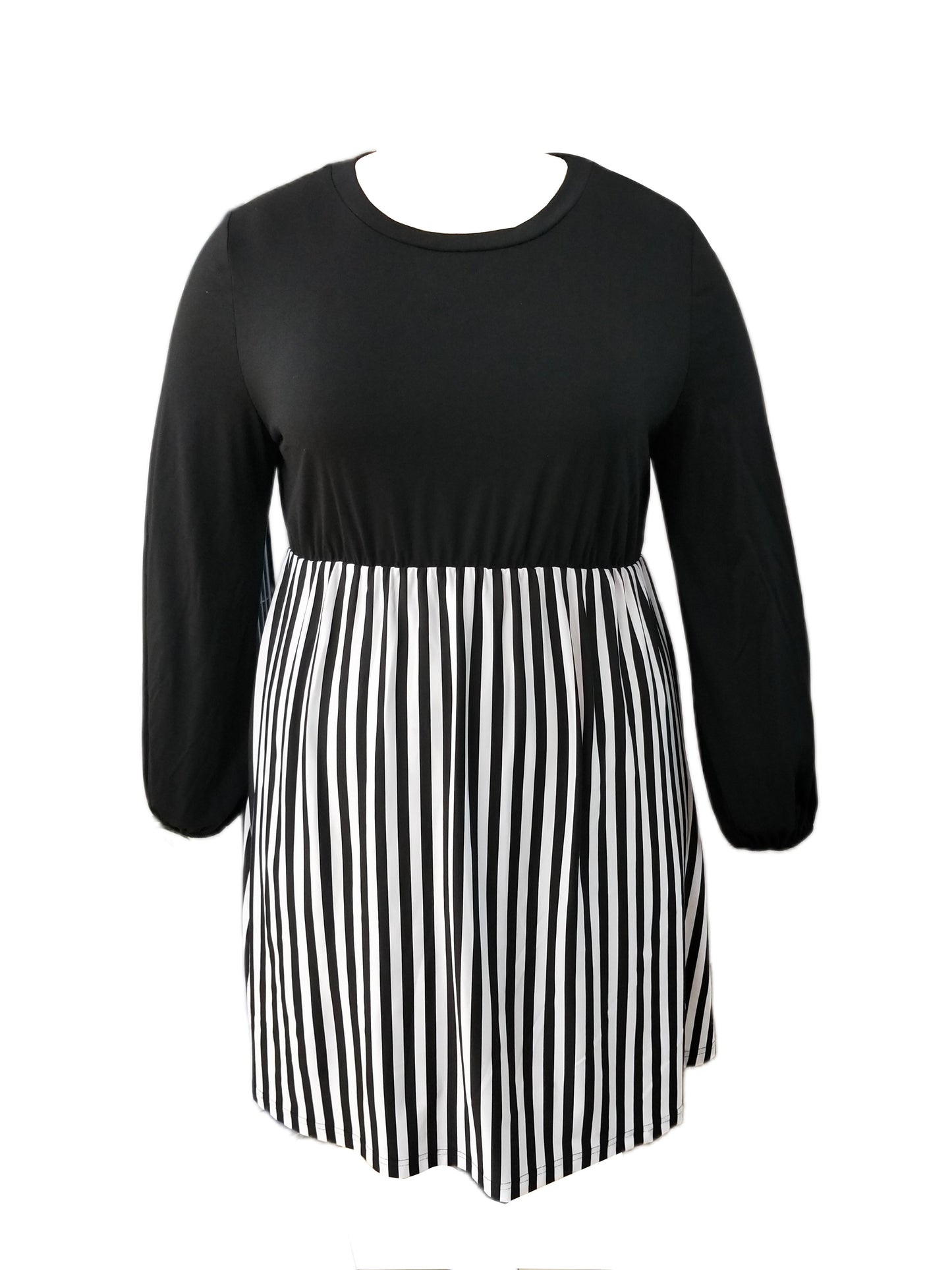 Clistos striped knit midi dress with contrast bodice - View 7 | Clistos