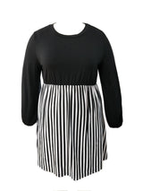 Clistos striped knit midi dress with contrast bodice - View 7 | Clistos