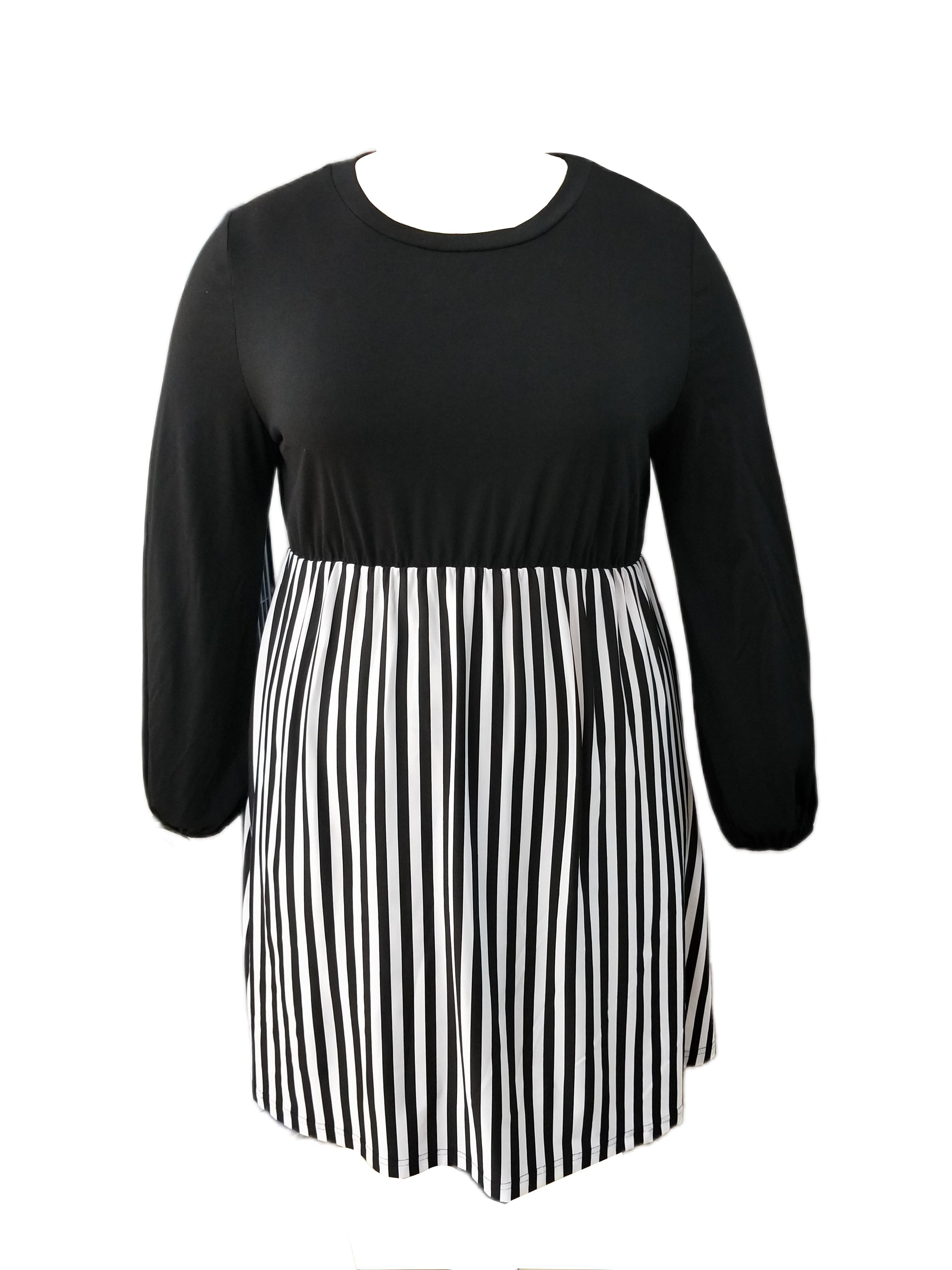 Clistos striped knit midi dress with contrast bodice - View 7 | Clistos