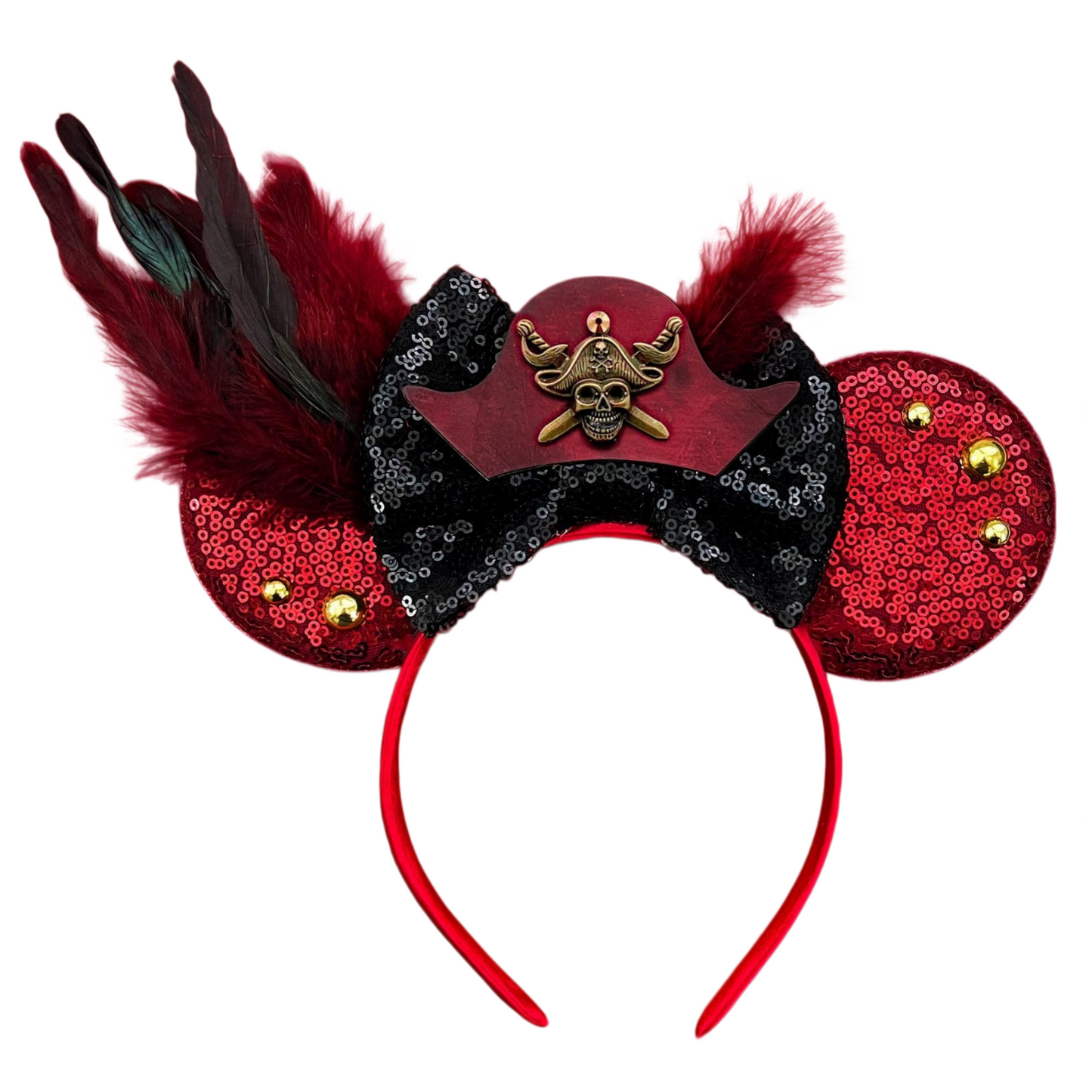 Redd Pirate Mickey Ears