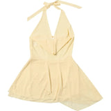 Clistos women's halter V-neck ruffled backless mini dress - View 10 | Clistos