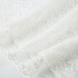 Off-shoulder white lace fishtail maxi dress - View 13 | Clistos