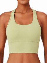 SculptFlex Seamless Longline Sports Bra for Women