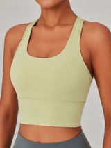 SculptFlex Seamless Longline Sports Bra for Women