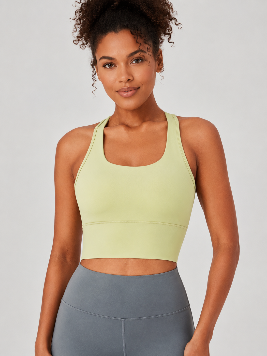 SculptFlex Seamless Longline Sports Bra for Women
