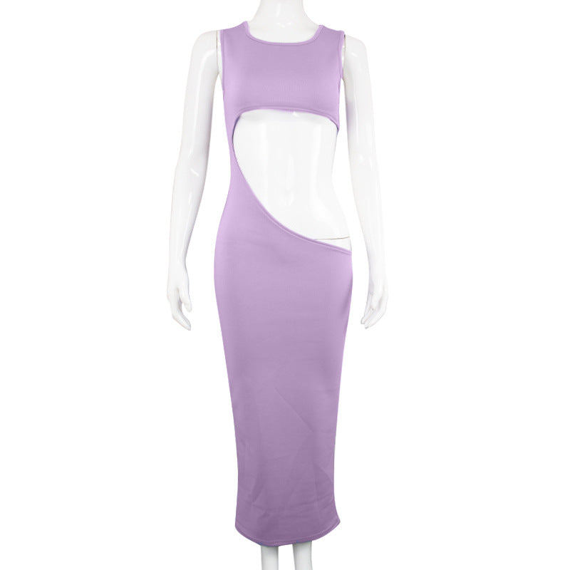 Hollow out bodycon midi dress - View 6 | Clistos