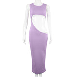Hollow out bodycon midi dress - View 6 | Clistos