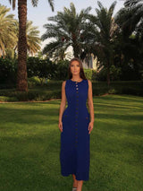 Clistos Georgia Ribbed Knit Maxi Dress - View 7 | Clistos