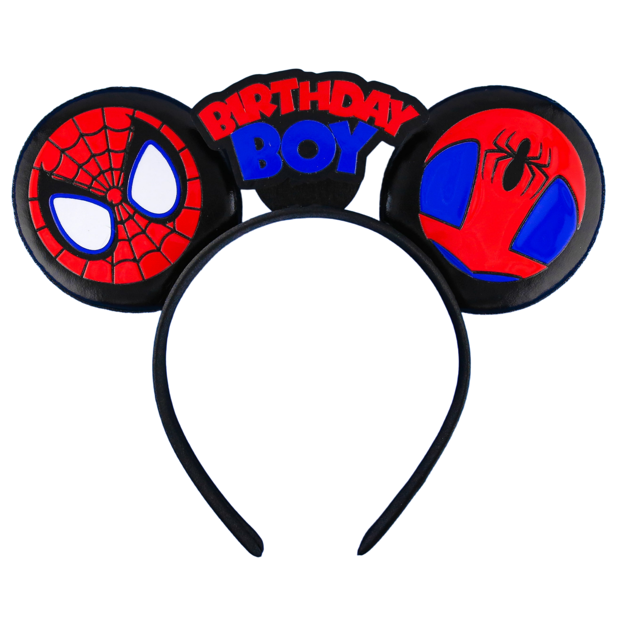 Spider Birthday Mickey Ears for Men