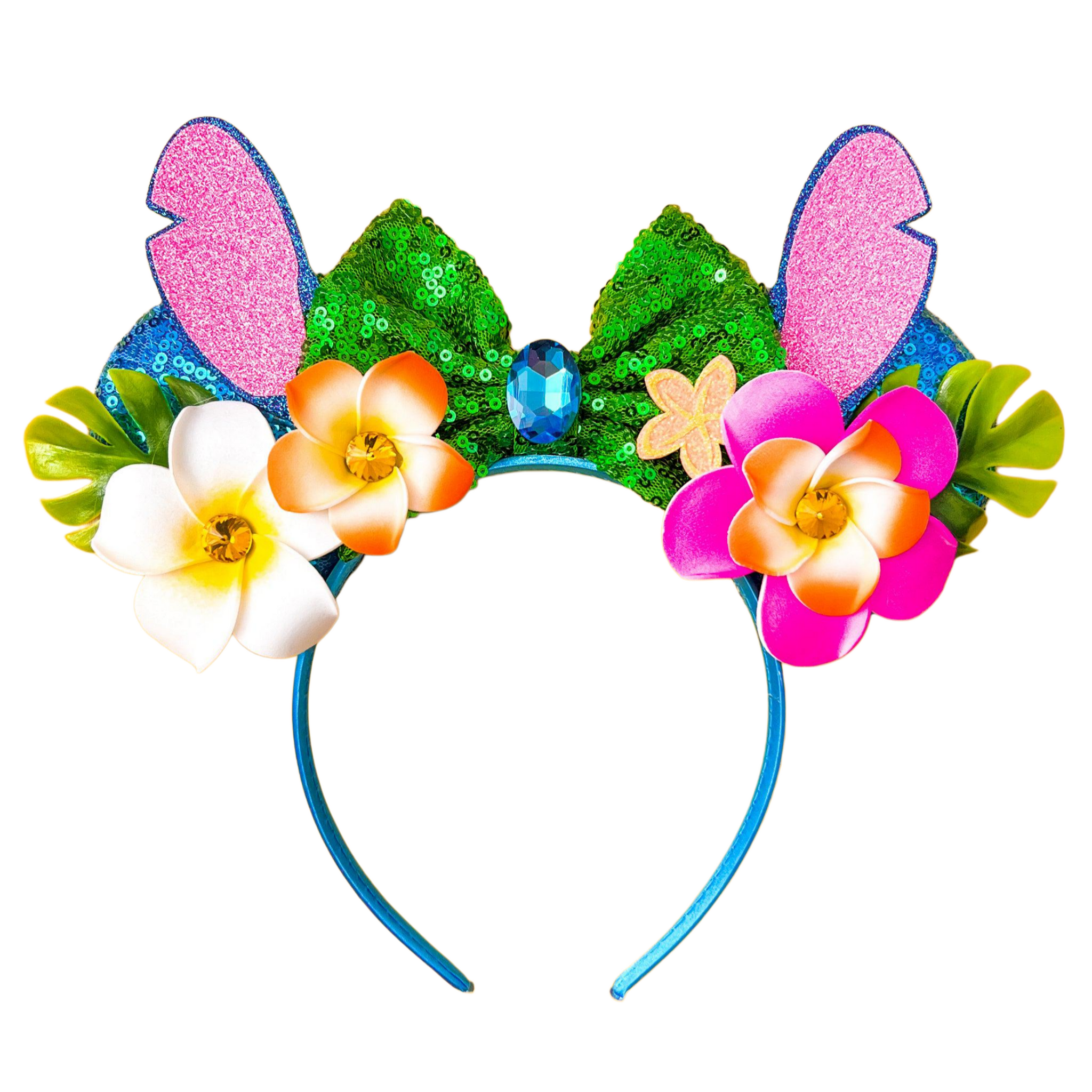 Stitch Hawaii Mickey Ears