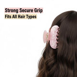 Pink Pixie Sweetheart hair clip with 3D bows and rhinestones - View 7 | Clistos