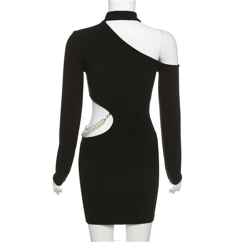 Clistos cut-out chain detail mini dress - View 6 | Clistos