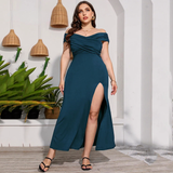 Clistos off shoulder ruched midi dress - View 9 | Clistos