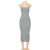 Clistos backless bodycon midi dress - View 6 | Clistos