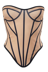 Clistos sweetheart neckline backless tube top - View 10 | Clistos