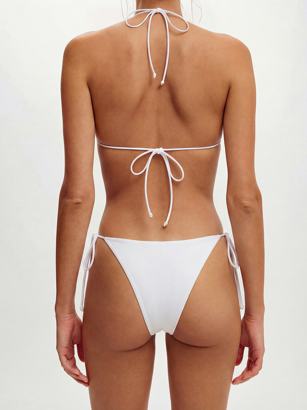 Clistos Tie Side Cheeky Bikini Set - View 7 | Clistos