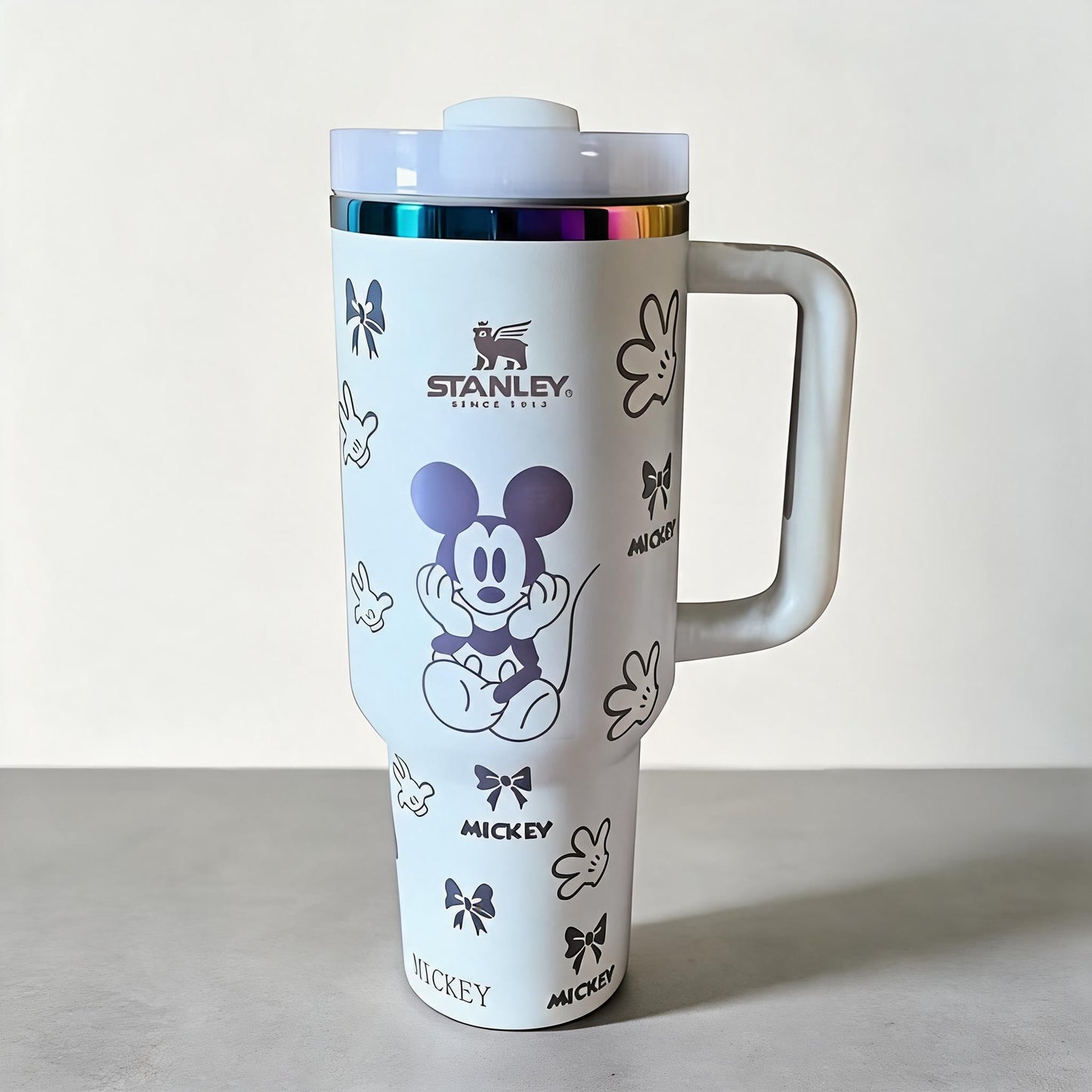 Stanley 40oz Mickey Mouse Insulated Tumbler with Handle redesigned product image