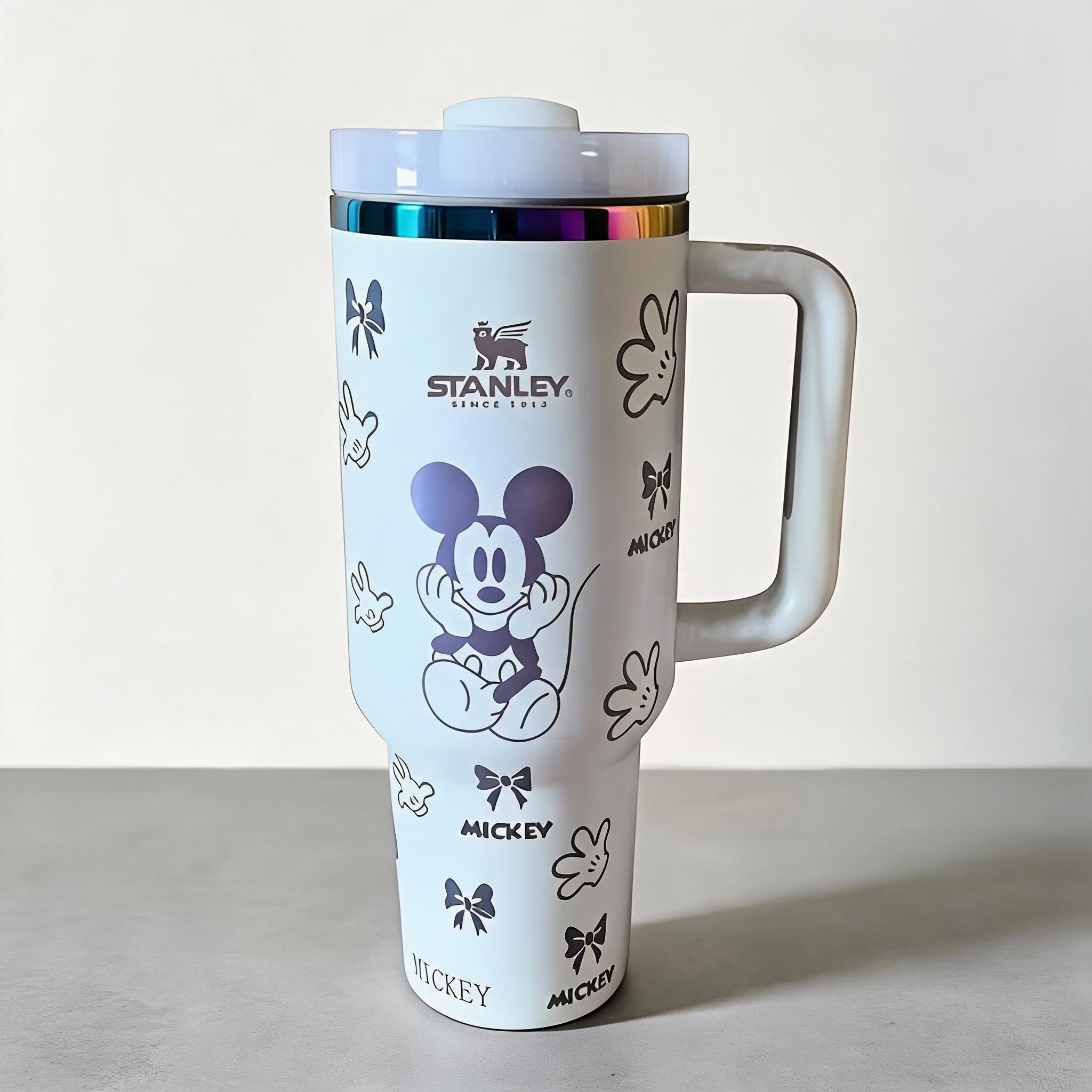 Stanley 40oz Mickey Mouse Insulated Tumbler with Handle redesigned product image