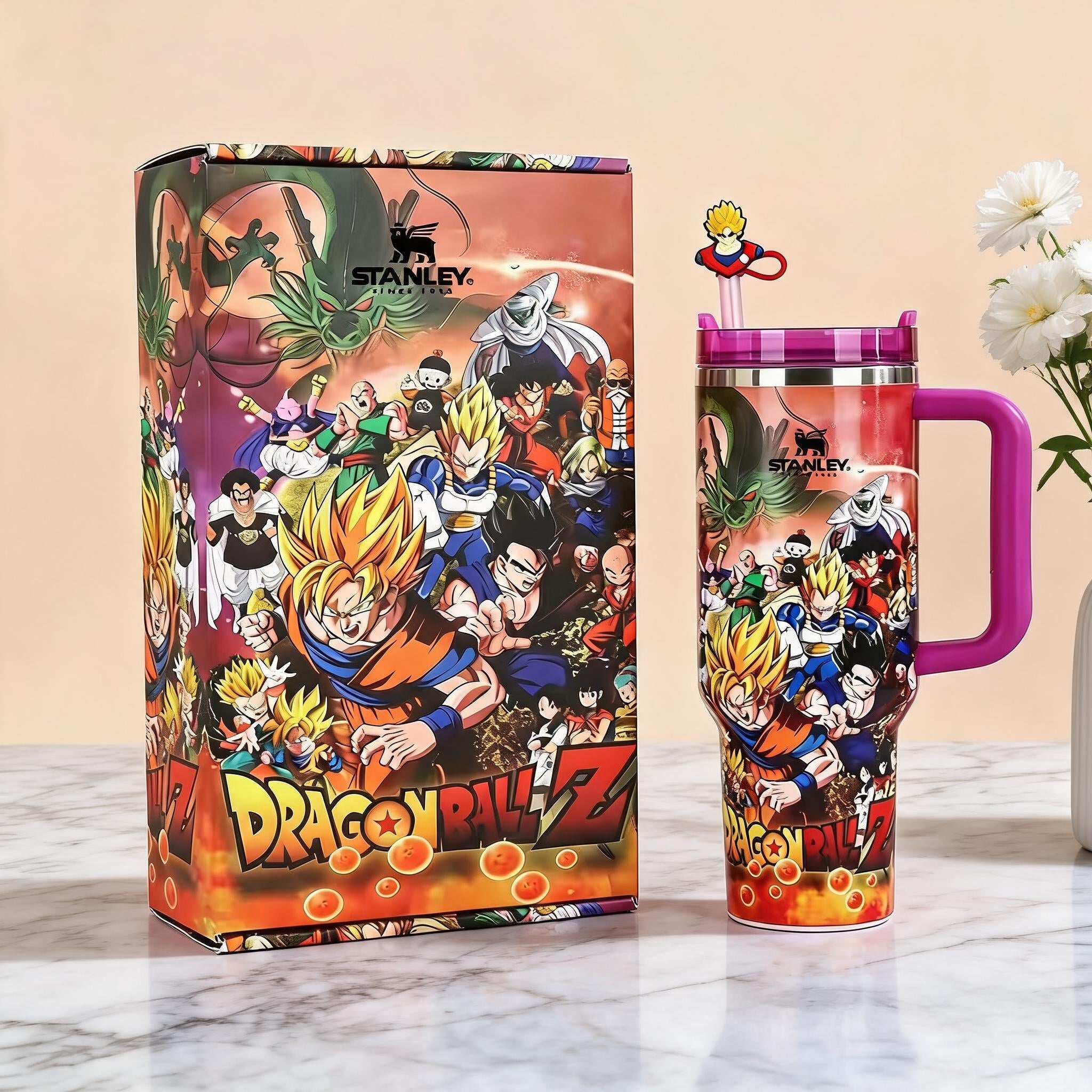 Stanley x Dragon Ball Z 40oz Tumbler with Handle & Straw redesigned product image