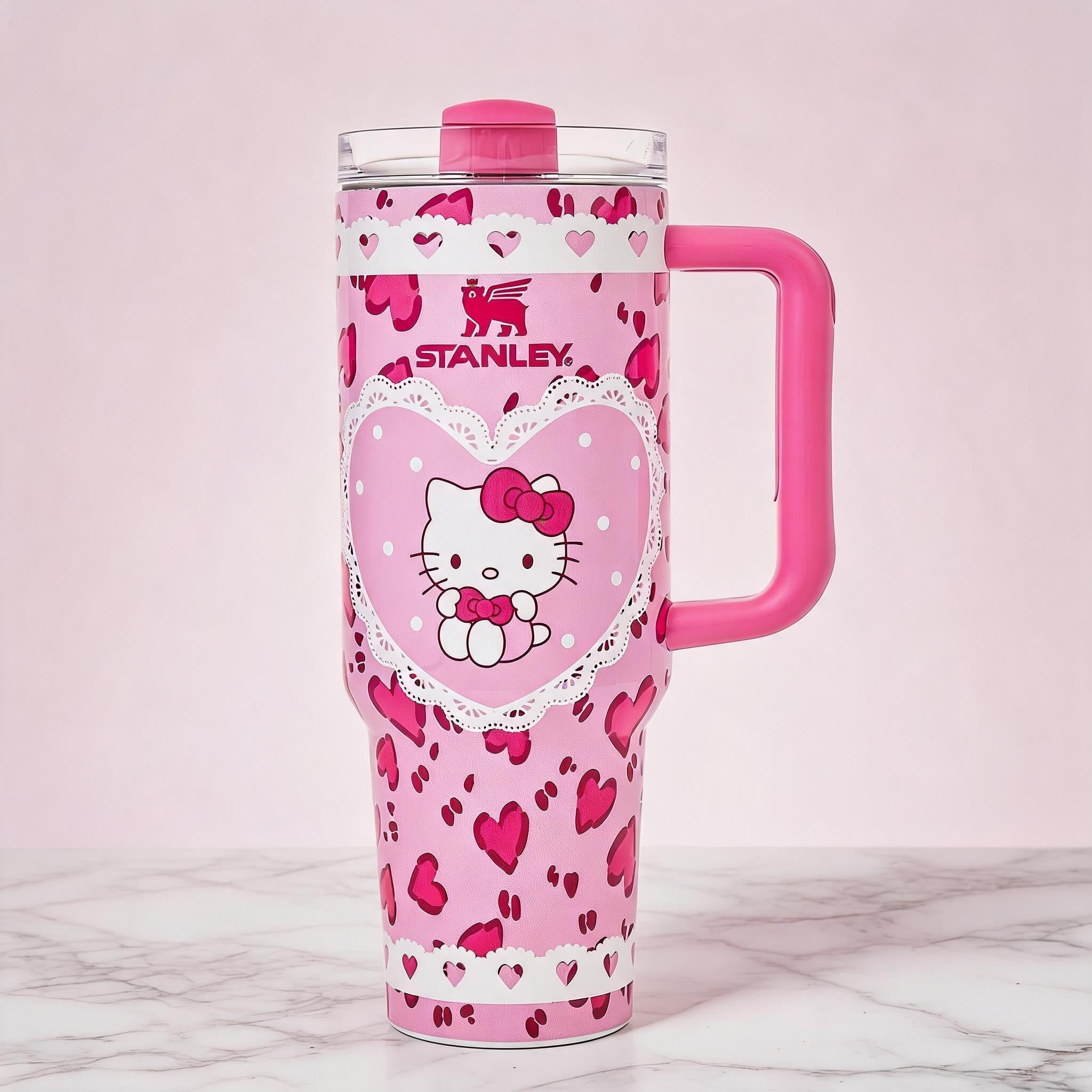 Stanley Hello Kitty Sweet Hearts Tumbler redesigned product image