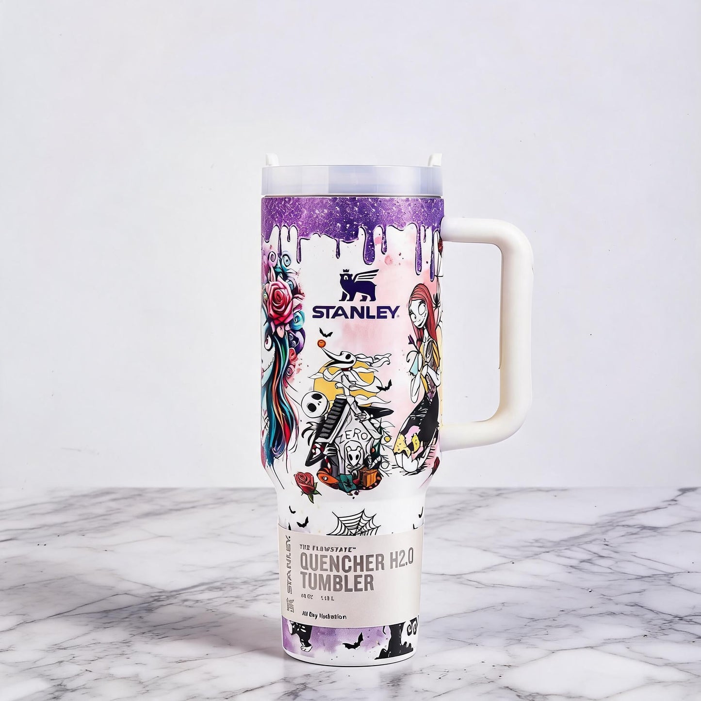 Stanley Luminous Glow Tumbler - Stitch & Nightmare Edition redesigned product image